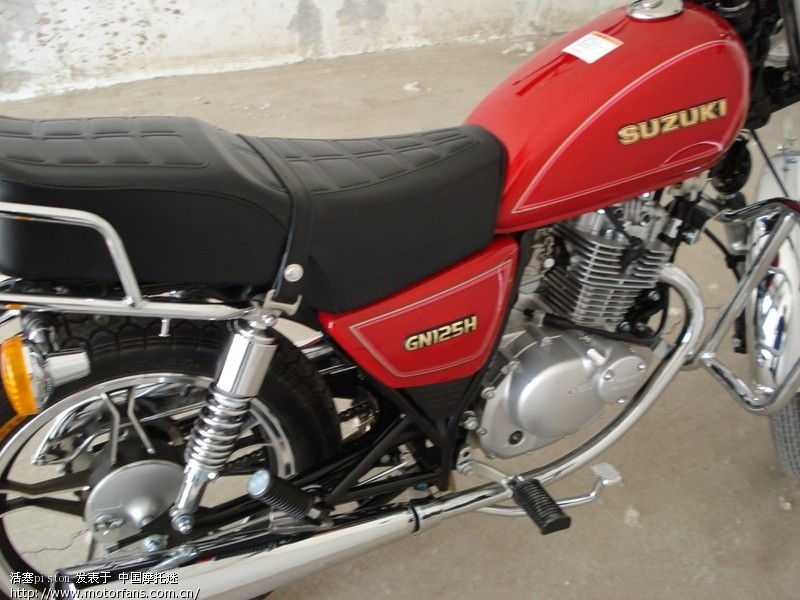 新车上图(suzuki gn125h 北京摩友交流区 摩托车论坛 中国摩托