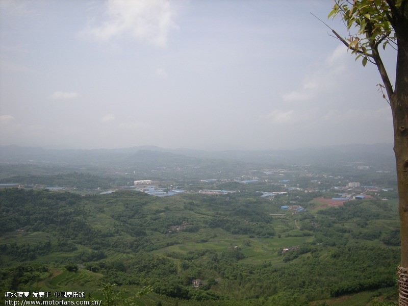 清凉的樵坪山摩游 - 重庆摩友交流区 - 摩托车论坛