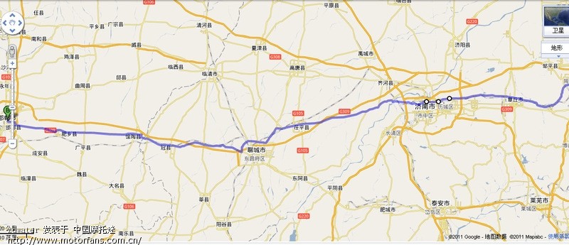 从淄博到河北邯郸路线如何安排比较合理? - 山东摩友图片