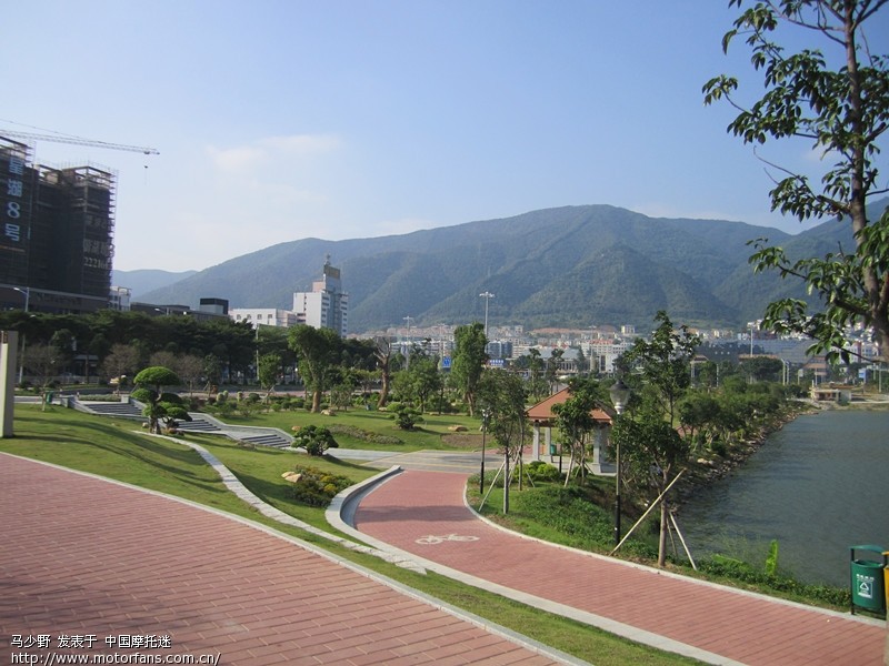 天剑k改粗轮胎,求指教,附肇庆绿道美景