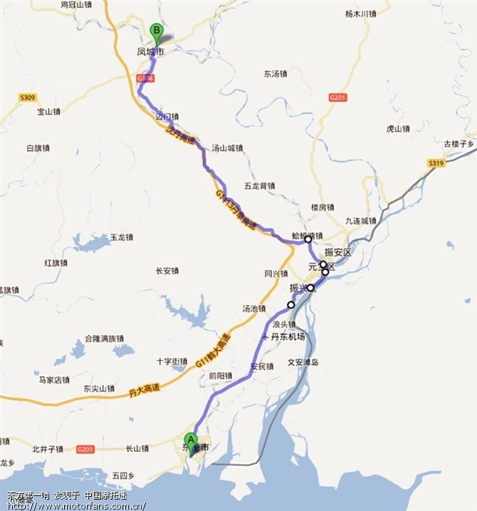 踏板 丹东到北京1300公里 - 色魔驴行 - 摩托车