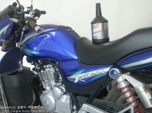 EN150换红线全合成机油后 - 锐爽EN - 摩托车