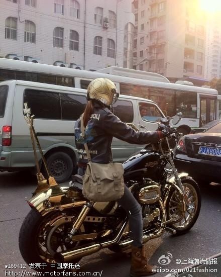 改装哈雷女骑手(图 第4页 哈雷harley-davidson 摩托车论坛