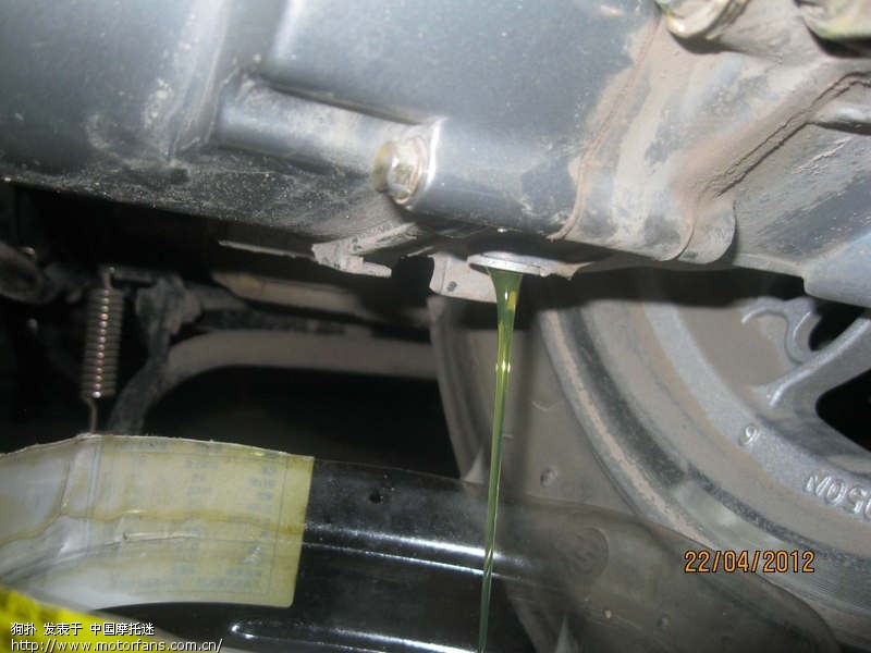 天鹰怎么换齿轮油? - 天鹰 - 摩托车论坛 - 中国摩