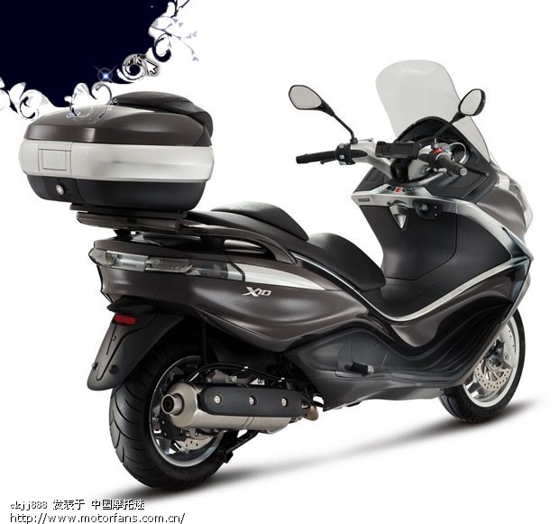 2012 比亚乔 X10-500cc的流动客厅(只作欣赏)