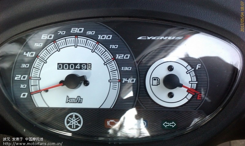 迅鹰油表问题 - 雅马哈-踏板车讨论专区 - 摩托车