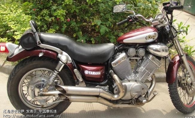 雅马哈天王xv400 求鉴定