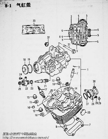 求俊龙发动机解剖图 - 济南铃木-骑式车 - 摩托车论坛