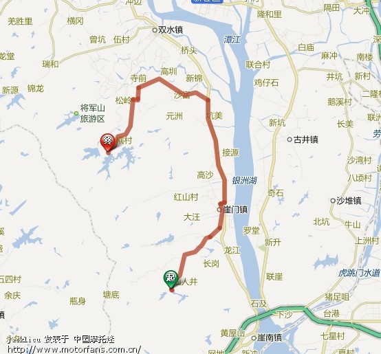 古井-银洲湾-青石坑-将军山-开平,全程250公里 第9页 广东摩友