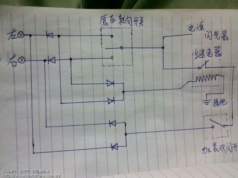 刚做的双闪转向优先