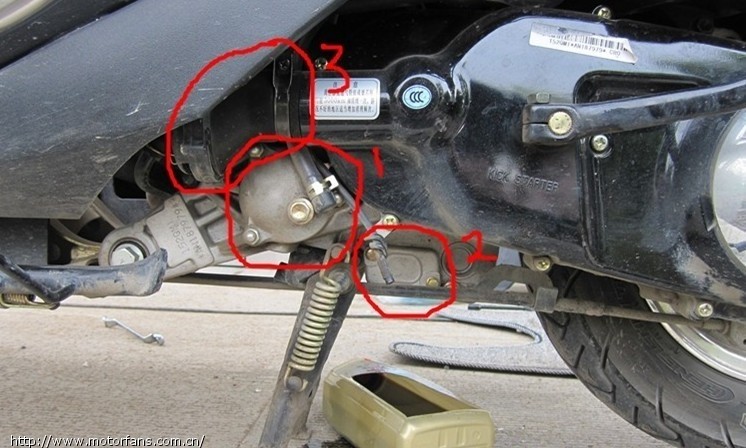 08年9月出厂的海王星 小保养!