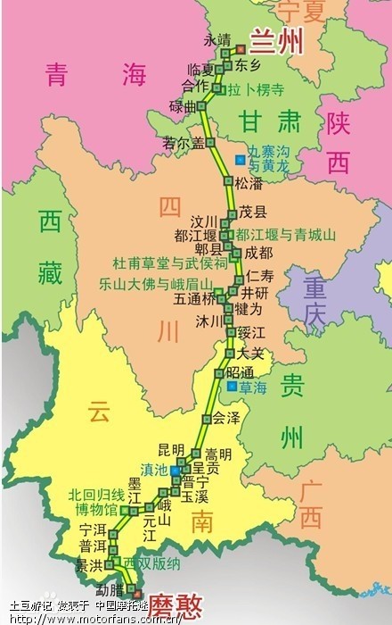 追寻"春"的惬意,4车7人12天4500公里游历在云贵川高 .