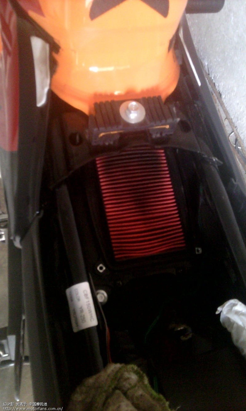 大家,。多少公里换的空滤 - 五羊本田-幻影150