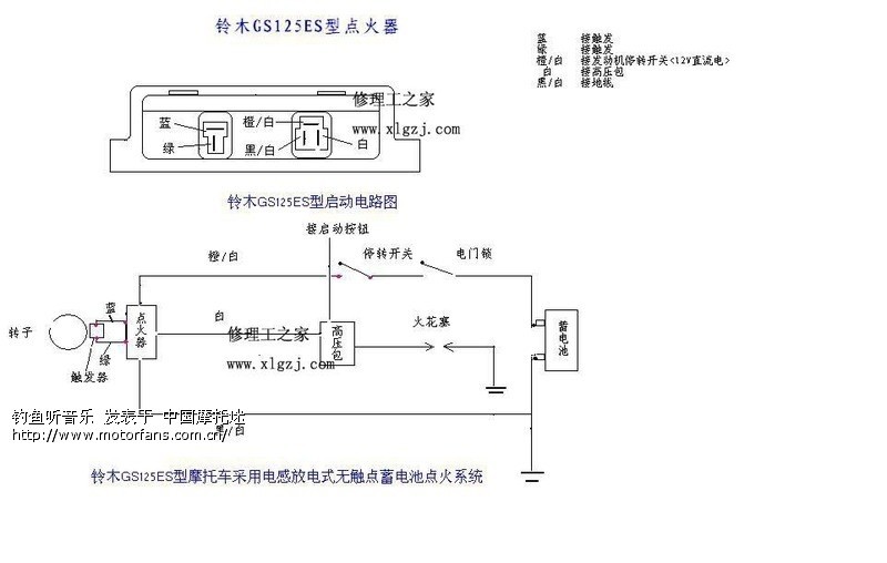 不知道线怎么接 大哥帮帮忙 高压包的线接反了高转断火,对调就