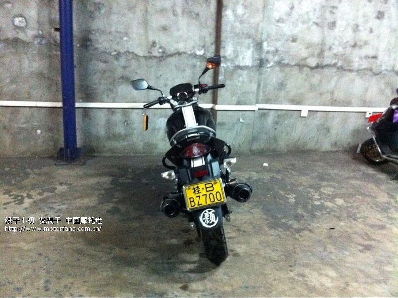 广西柳州提普黑三天 - 骊驰GW250 - 摩托车论坛