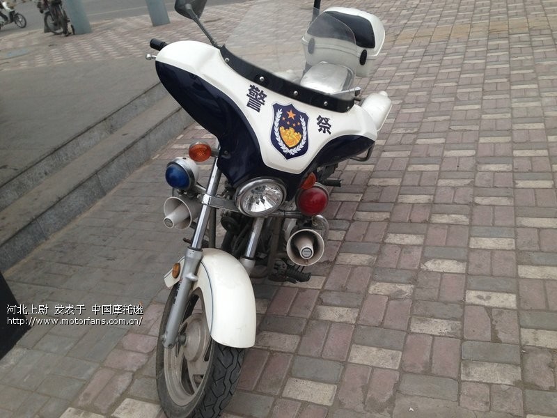 轻骑250警用太子(gz250中国轻骑车型)图片赏析