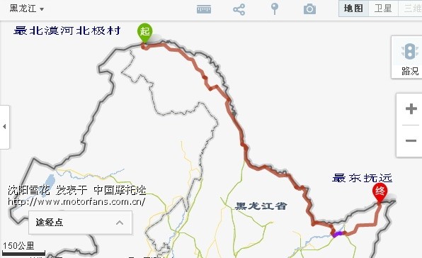 摩旅环游中国路线图【包括行驶的国道g,省道s,公里数标 .