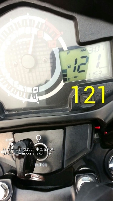 下午转速以及速度测试!再次更新! - 五羊本田-幻