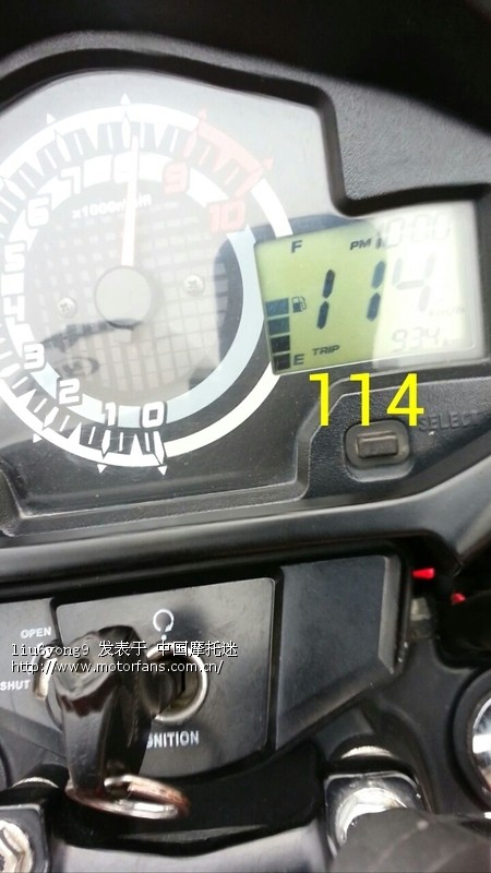 38T后牙盘测试转速,速度如图! - 五羊本田-幻影