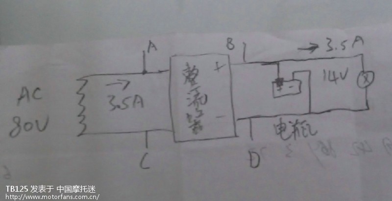 摩托车有没有用水冷的整流器.