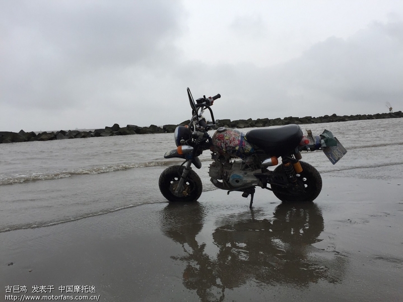 三甲港摩托不好进了。张家浜水闸大概5公里海