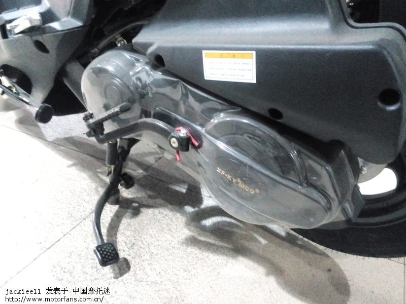 今天提车珠峰zfkymco-8a - 上海摩友交流区 - 摩托车