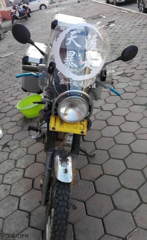 自制天剑快拆边箱支架 - 雅马哈-骑式车讨论专