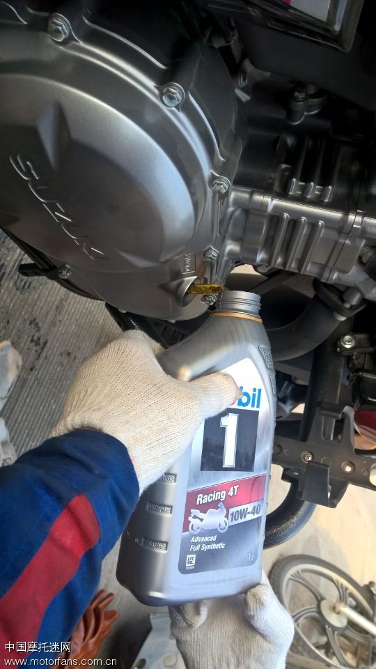 GW终于5000公里,换机油了 - 骊驰GW250 - 摩