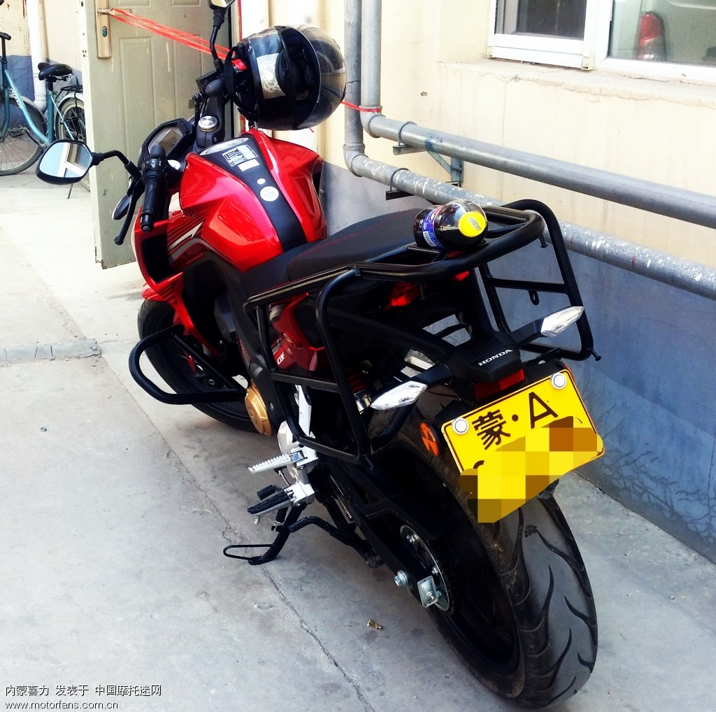 新人报到~ - 五羊本田-暴锋眼CB190R new! - 摩托车论坛 - 中国摩托迷网 将摩旅进行到底!