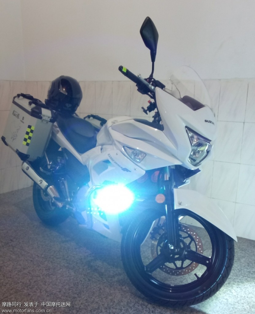 GW250F冰川白 - 骊驰GW250 - 摩托车论坛 - 中