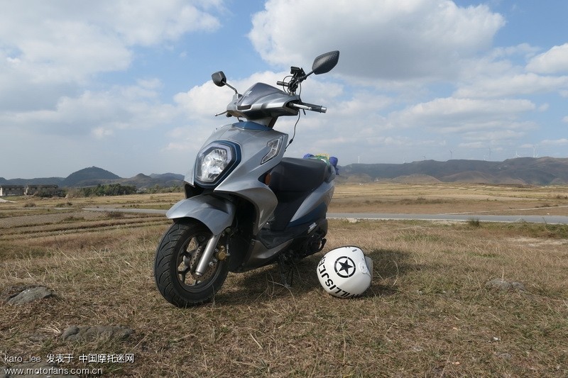 VE125磨合期过了,140公里的短途 - 豪爵铃木-
