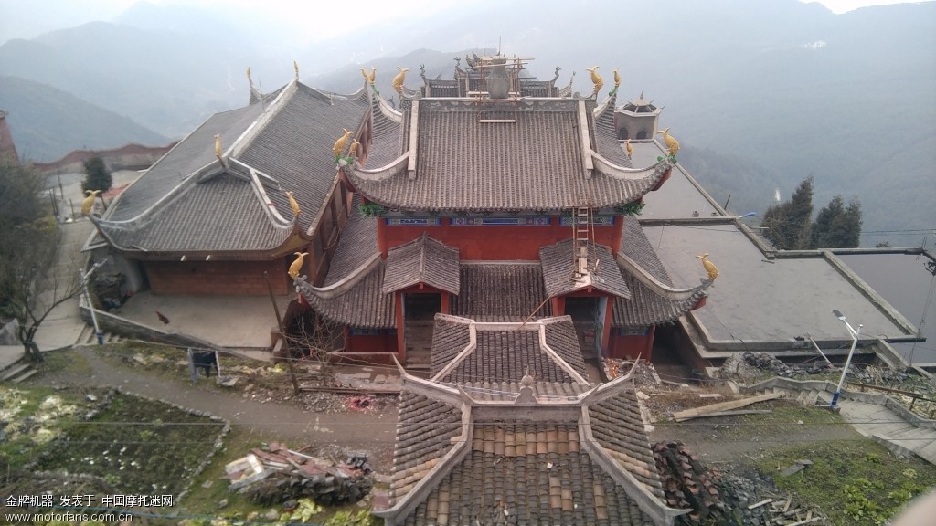 物是人非,华蓥山宝顶光明寺