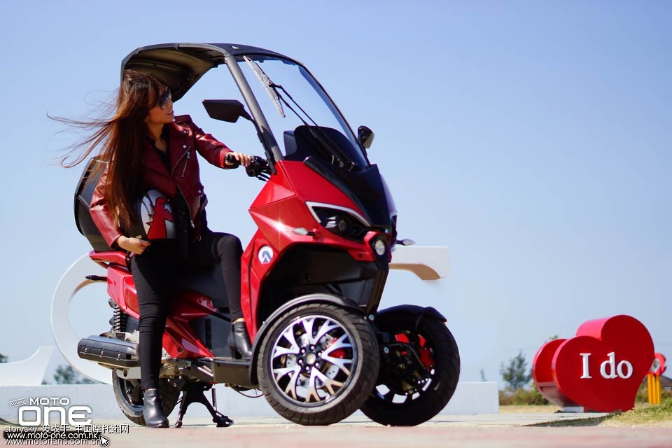 车】意大利倒三轮 Adiva AD1 200,大贸50000?