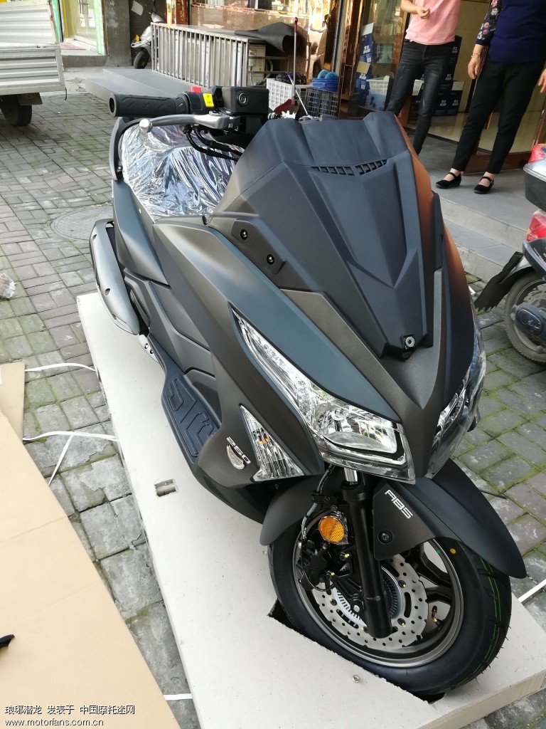 光阳赛艇250abs款提车啦 - 光阳摩托kymco - 摩托车论坛 - 中国摩托