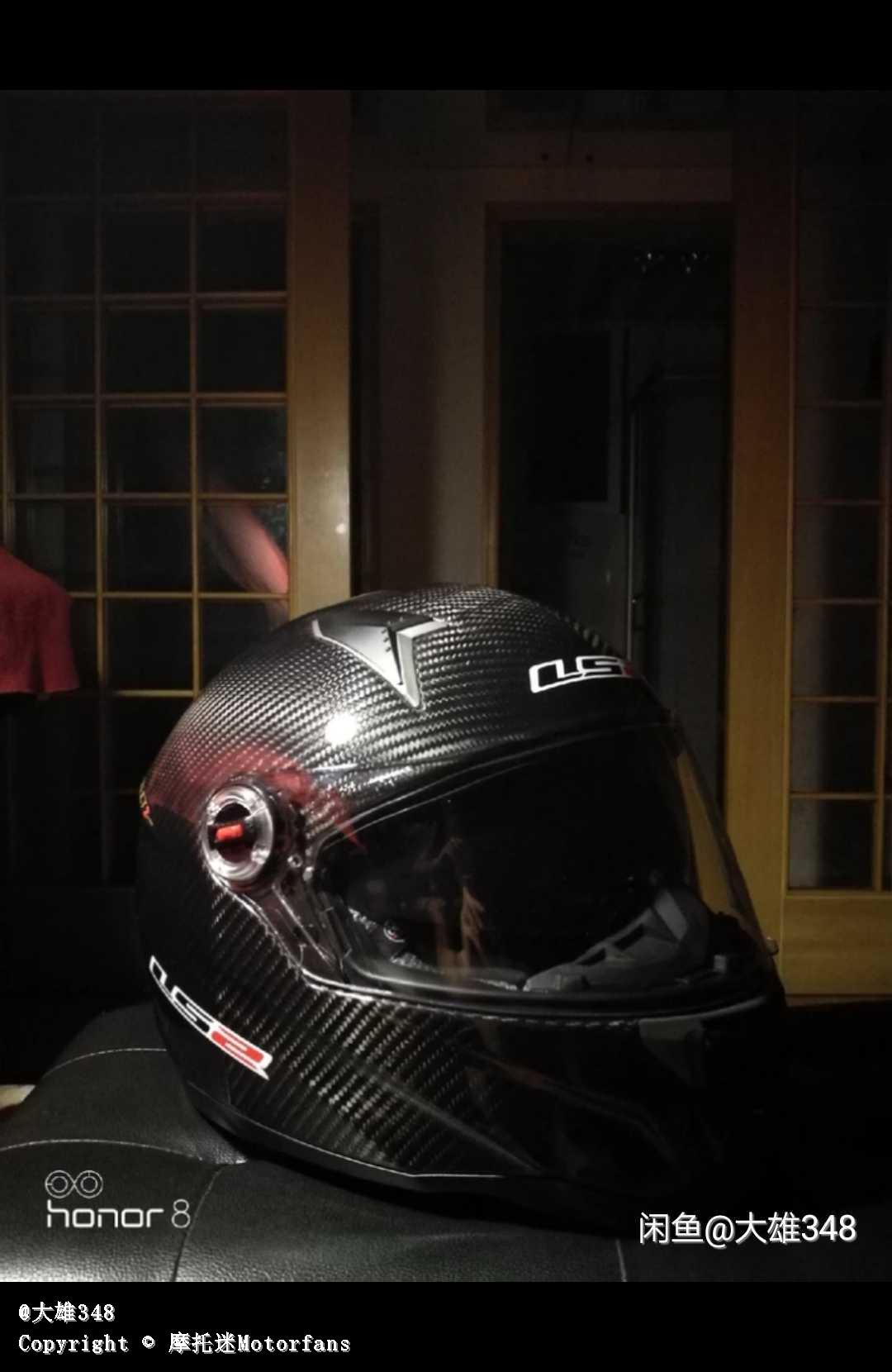 出 LS2 FF396 碳纤维头盔