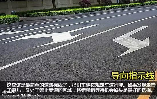 道路交通标线大全及图解你认识多少?