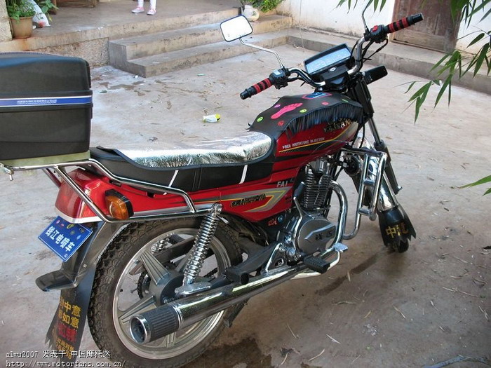 秀一下我的新车,QJ125-7A(电喷车) - 跨骑车论
