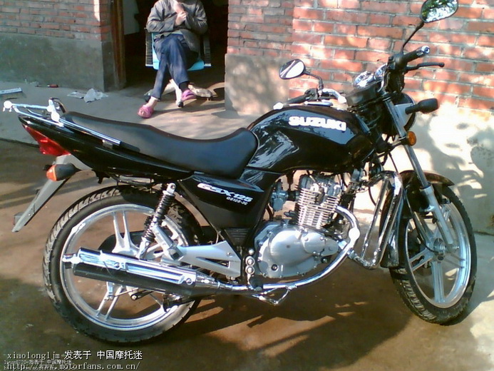 轻骑铃木试车报告GSX125-3C - 济南铃木-骑式