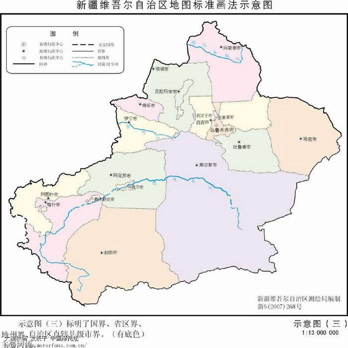 驴行新疆出行必备------新疆公路网详解,新疆地图大全