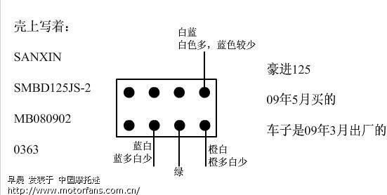 请教一下 点火器 的线